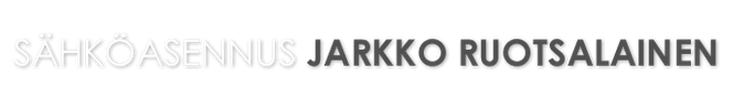 Sähköasennus Jarkko Ruotsalainen Oy-logo